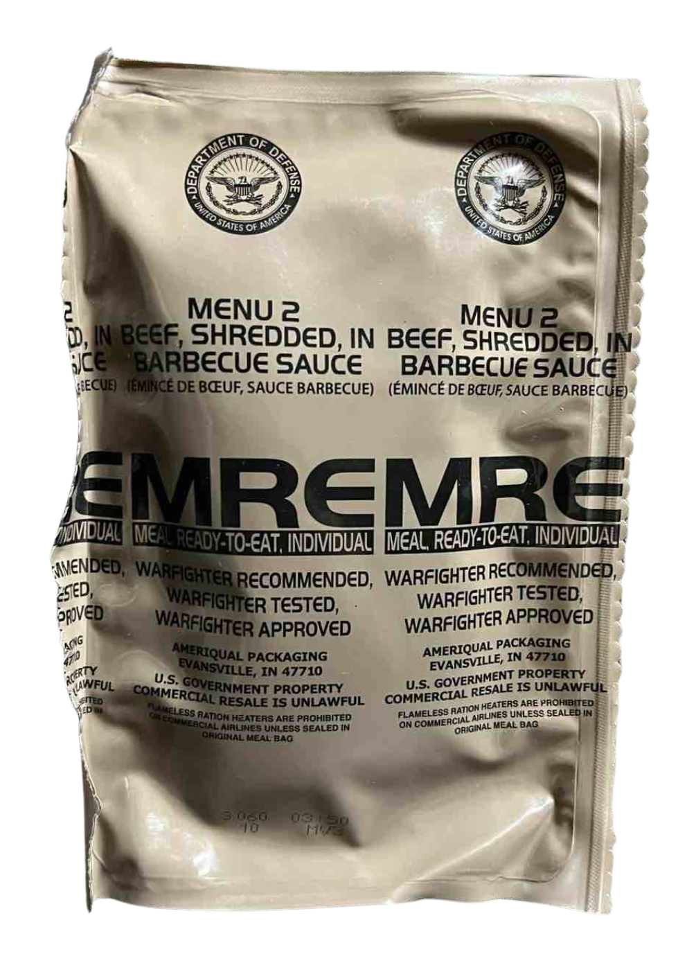 MRE 2024 (Military Ready-to-eat) Food