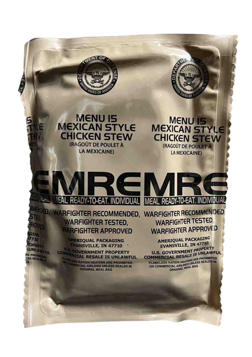 MRE 2024 (Military Ready-to-eat) Food