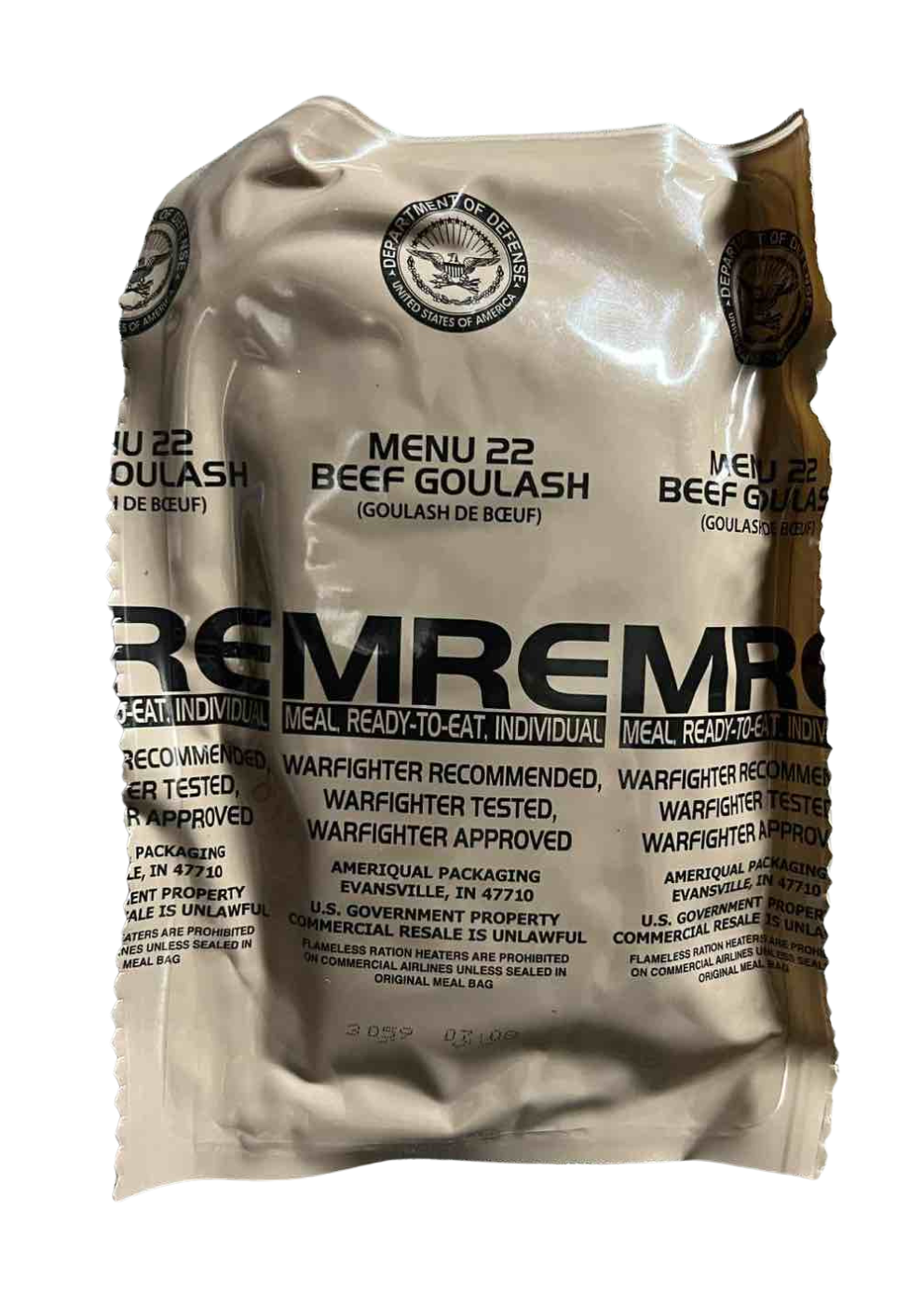 MRE 2024 (Military Ready-to-eat) Food