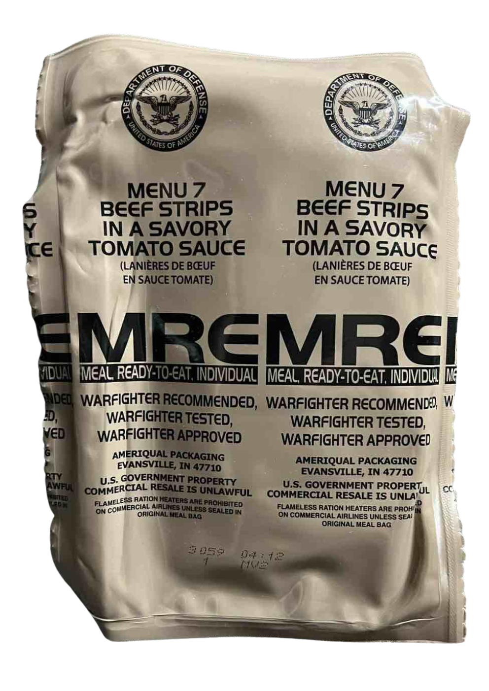 MRE 2024 (Military Ready-to-eat) Food