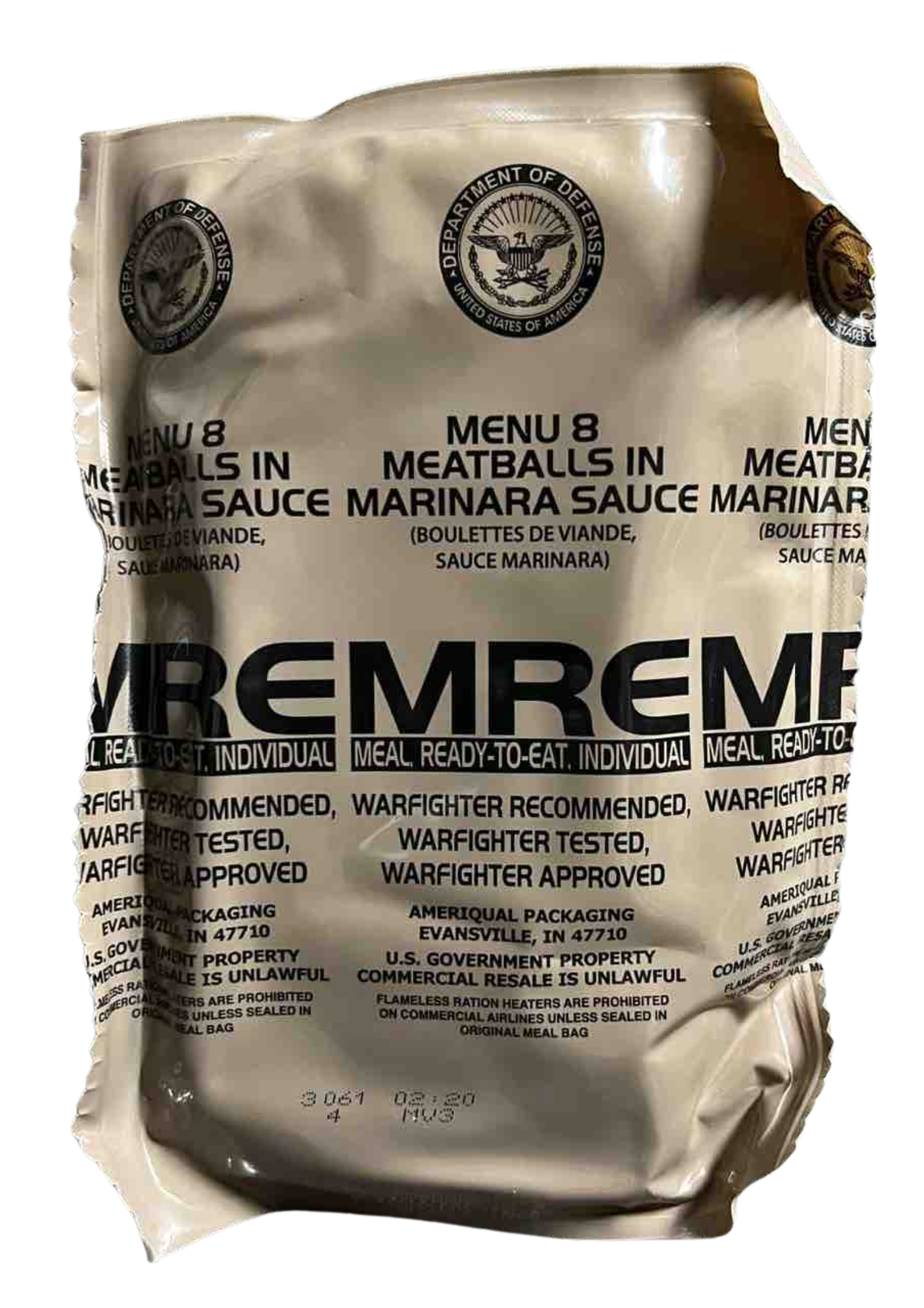 MRE 2024 (Military Ready-to-eat) Food